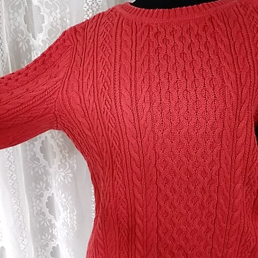 TOMMY HILFIGER WOMEN'S SWEATER BLOUSE SIZE L - Picture 4 of 15